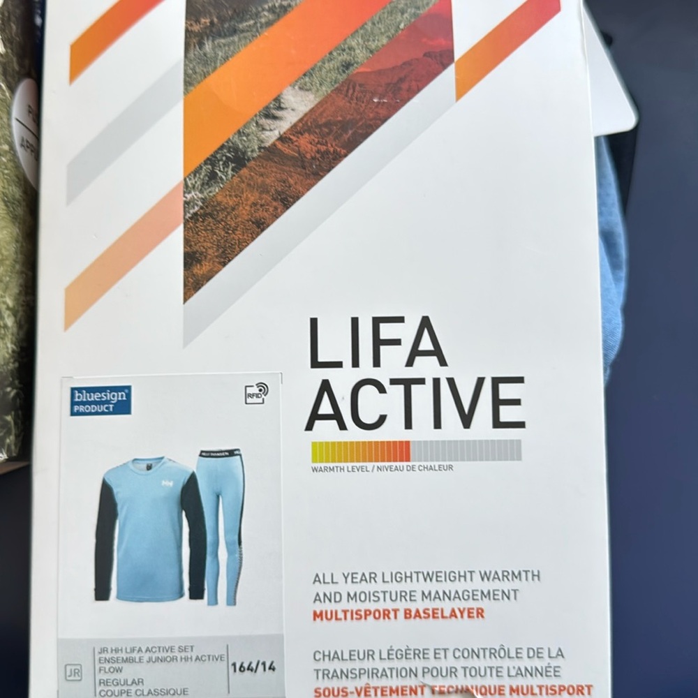 Helly Hansen Lifa Active Jr size 14
